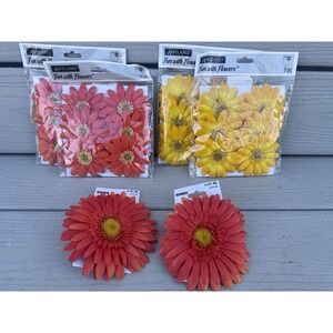 Ashland Gerbera Daisy Floral Craft Lot Summer Wreath Decor NEW